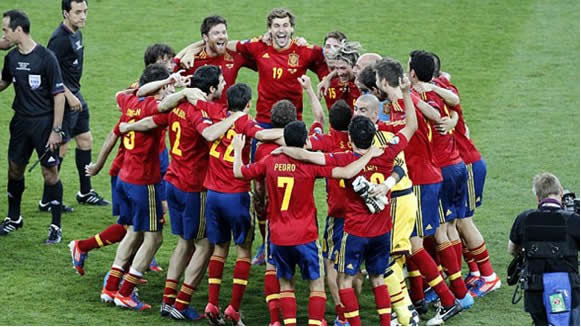 spain champions euro 2012