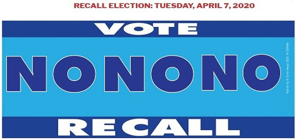 vote no recall