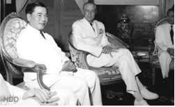 Lịch Sử Việt Nam |  Tổng thống Ngô ĐìnH Diệm và các viên chức Hoa Kỳ