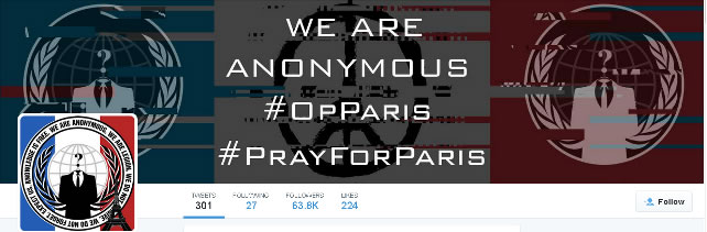 hacker anonymous against isil