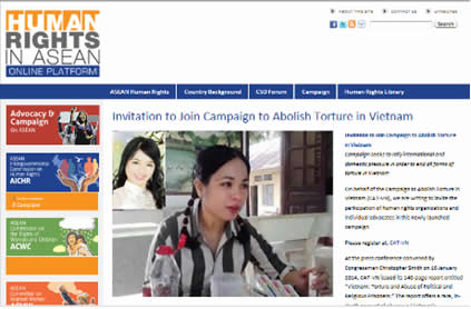 đỗ thị minh hạnh, campaign to abolish to tortures in vietnam, chiến dịch chống  tra tấn ở việt nam