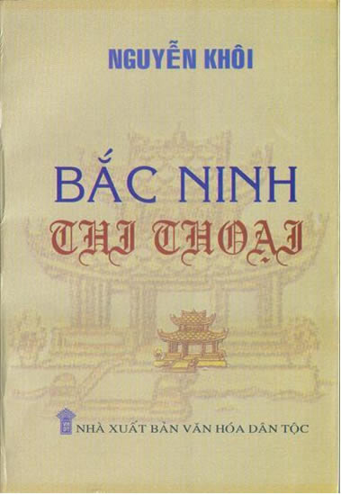 bắc ninh thi thoại, văn hóa dân tộc việt nam